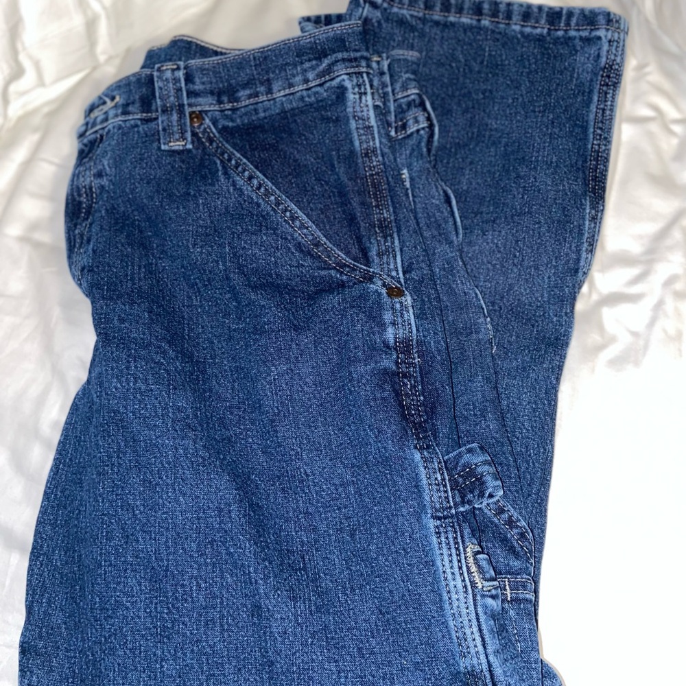 Wrangler Dark Blue Denim Jeans